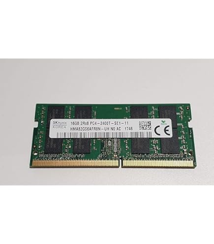 Hynix 32GB 2RX8 PC4-2400T-SE1-11 HMA82GS6AFR8N-UH N0 DDR4-2400