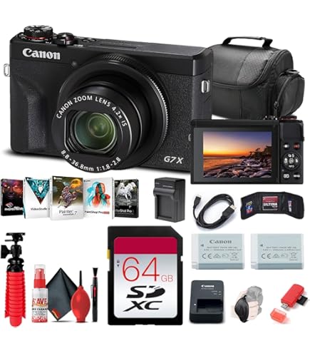 Amazon.com : Canon PowerShot G7 X Mark III Digital Camera (Black