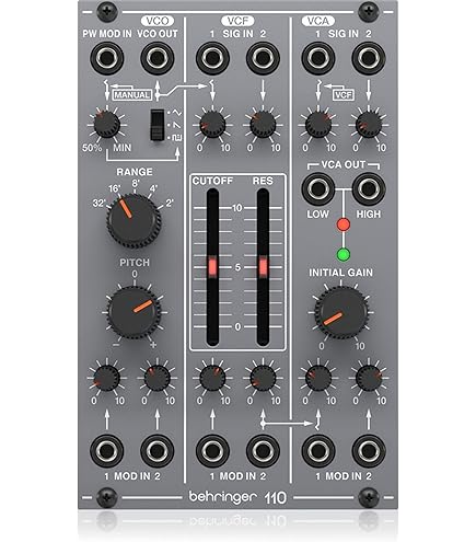 Amazon.com: Behringer 140 DUAL ENVELOPE/LFO Legendary Analog Dual