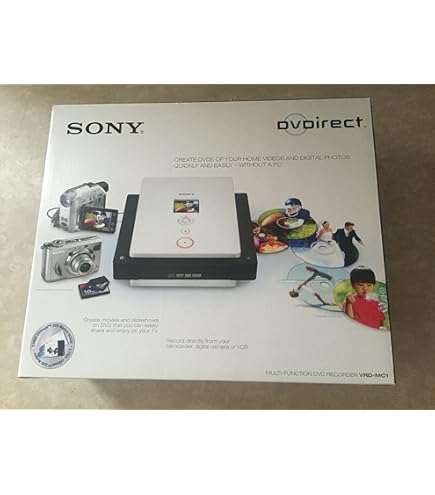 Amazon.com: Sony VRD-MC6 Compact DVD Recorder : Electronics