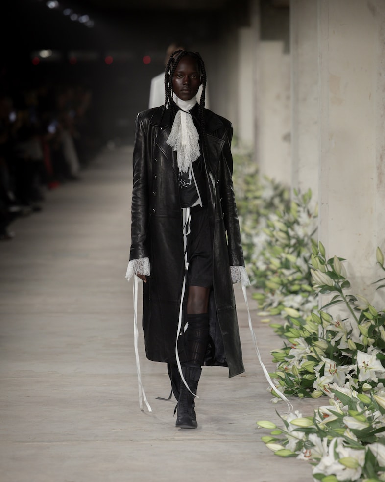 Ann Demeulemeester SS25 | Dazed