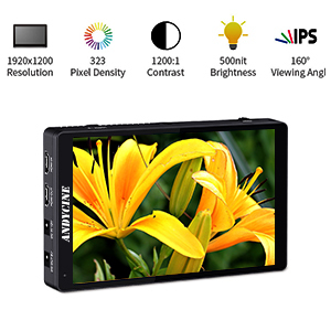 ANDYCINE C7 Lite 7 Inch 40K/60p Touch Screen DSLR Camera Field