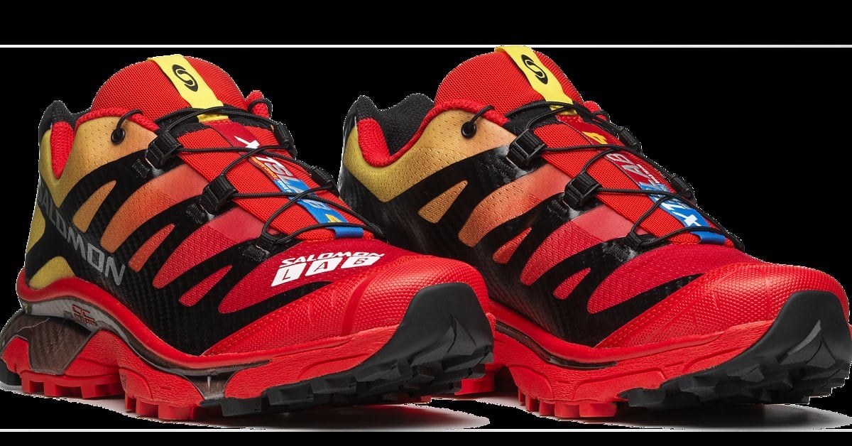 SALOMON FALCON XT CS スキー用ブーツ、レッド/ホワイト SALOMON