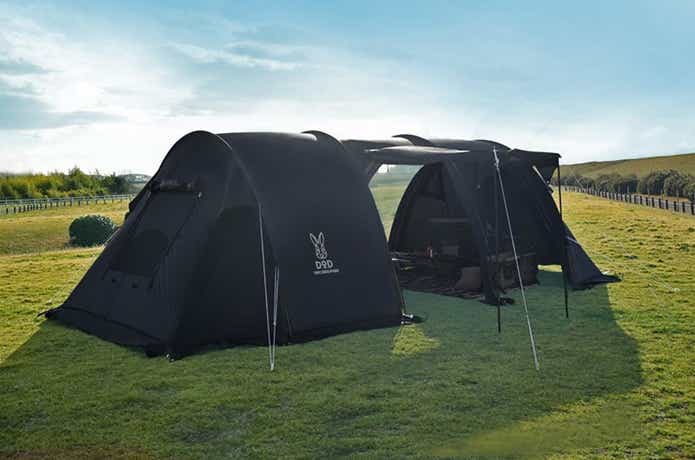 カマボコテント2ブラック「黒カマ」は本当に暑くない？秋冬には最適