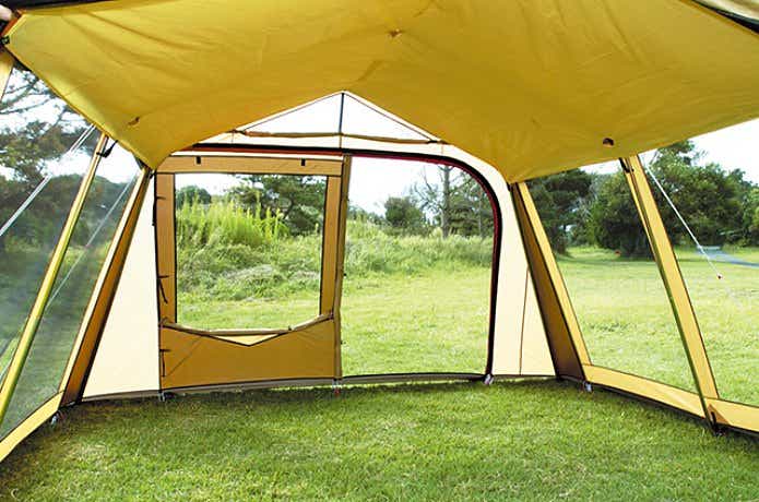 8年ぶりに進化した、ロッジ型「リビングシェルターV」で1年中遊んじゃ