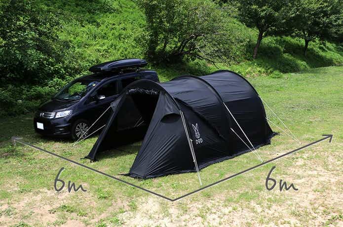 300張り限定！DODが軽量モデル「カマボコテントミニUL」を抽選発売