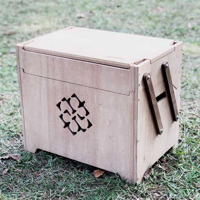 ギミック満載な収納ボックス「ECC BOX」がさらに進化！テーブルとして