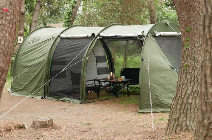 コスパ抜群！フィールドア「トンネルテント620」を使ってみた | 【CAMP