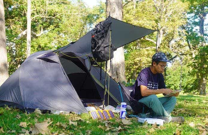 ゴトク完備で重さ300g未満！】パーゴワークスの超軽量焚き火台を実践