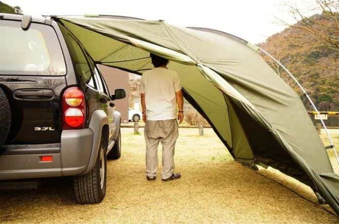 ヌ*ー様 ロゴス カーサイドオーニング テント ベージュ 71202000