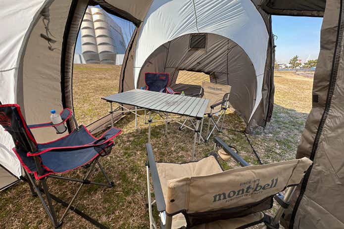 激安】3万円って実際どう？ワークマンの3ルームテントは確かに便利