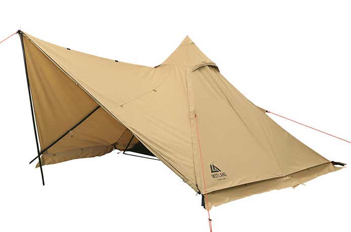 8/25（金）まで25%OFF！】VASTLAND「TCティピーテント ソロ」は、ワン