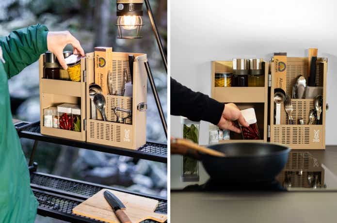 もう忘れない】DOD「シェフレルシェルフLIGHT」で、おうちのキッチンを