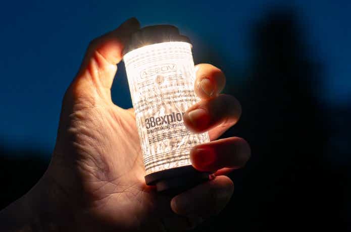 人気LEDランタン「38灯（MIYABI）」にAS2OVオリジナル「リアルツリー