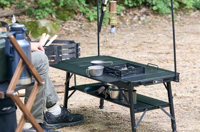 キャンプサイトが“基地”になる。一度使うと沼るIGTテーブルおすすめ11