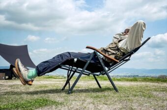 もう動けない】アウトドアで極上のくつろぎを叶える！リクライニング