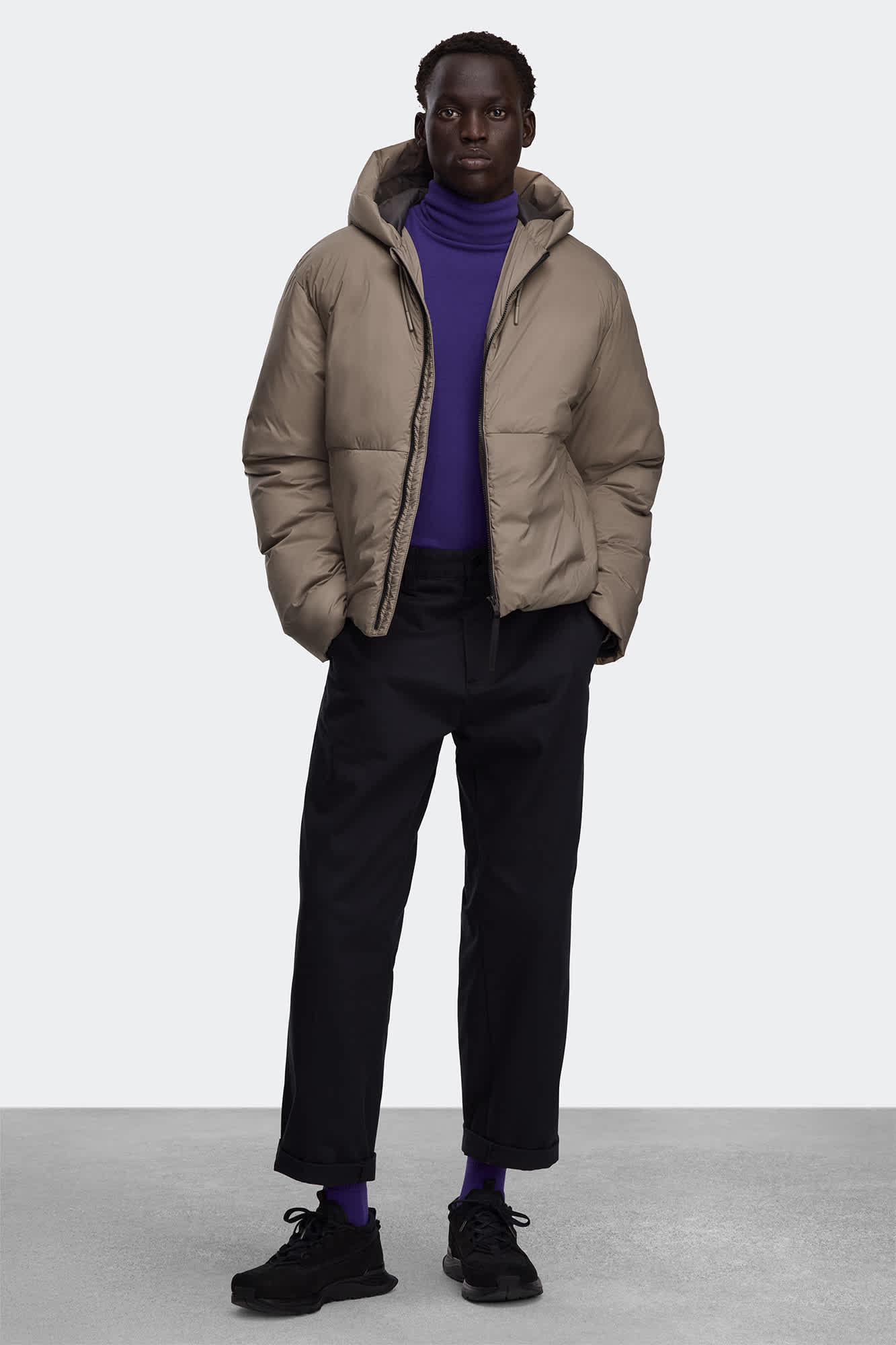 Lodge Hooded Jacket Black Label | Canada Goose US