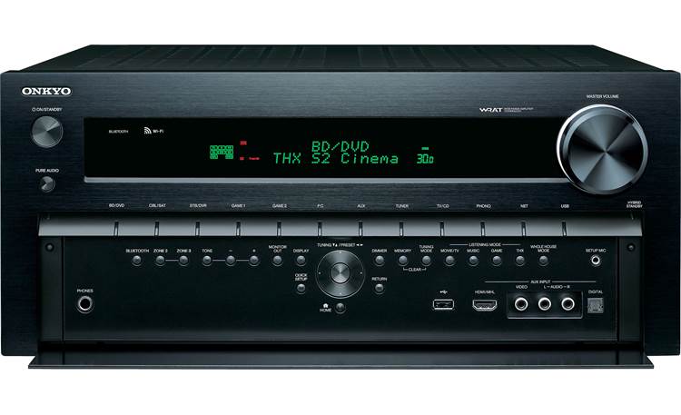 Onkyo TX-NR929 9.2-channel home theater receiver with Wi-Fi® and