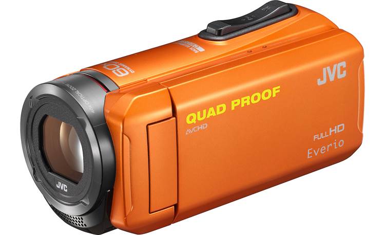 JVC GZ-R320D Waterproof high-definition camcorder with 40X optical