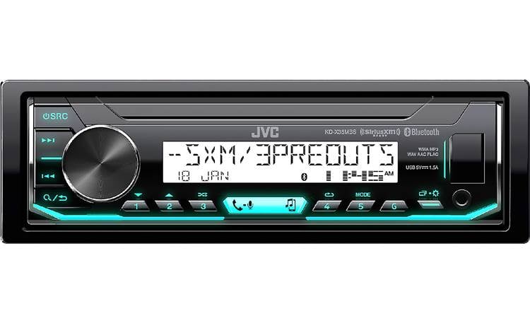 JVC KD-X35MBS Digital media receiver for Jeep, powersports, or