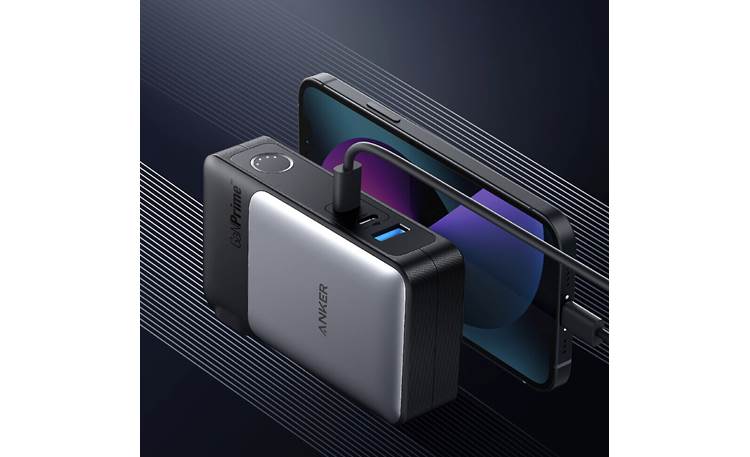 Anker 733 Power Bank Hybrid charger with 2 USB-C ports and 1 USB-A