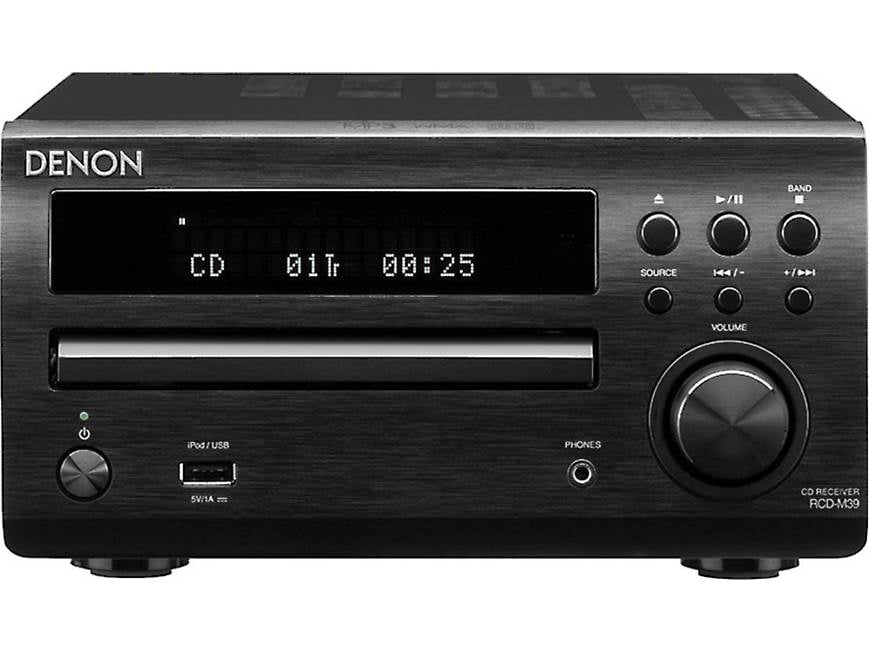 Denon D-M39S CD/FM micro desktop stereo system at Crutchfield