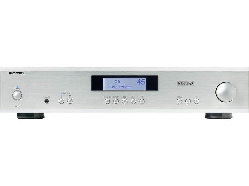 Rotel A11 Tribute (Silver) Stereo integrated amplifier with