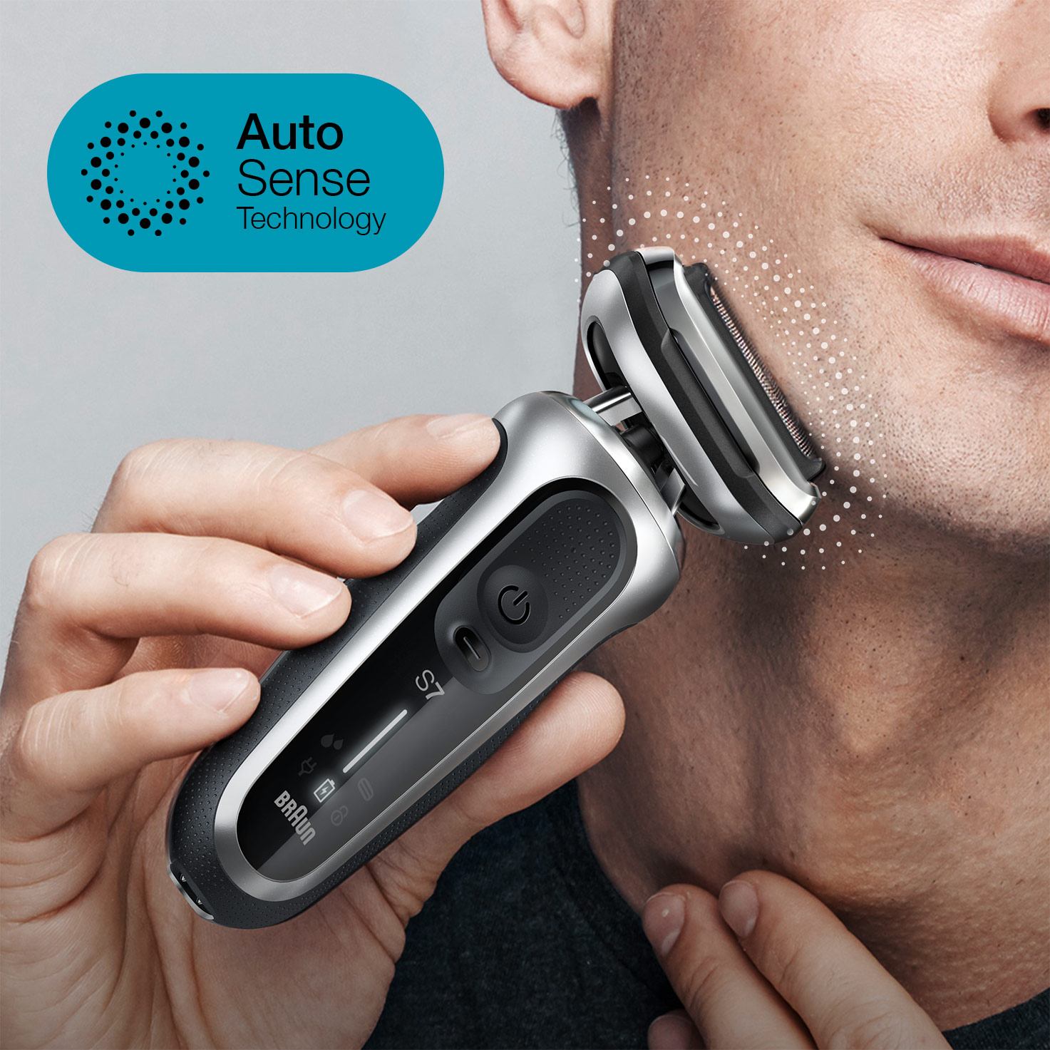 Series 7 71-S7500cc Shaver for Men, Wet & Dry with 360° Flex Head