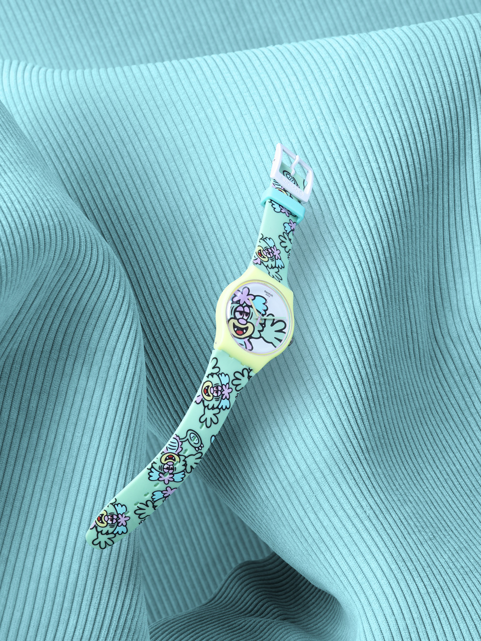 Positive messaging with the Swatch X Verdy collection - Swatch Ltd