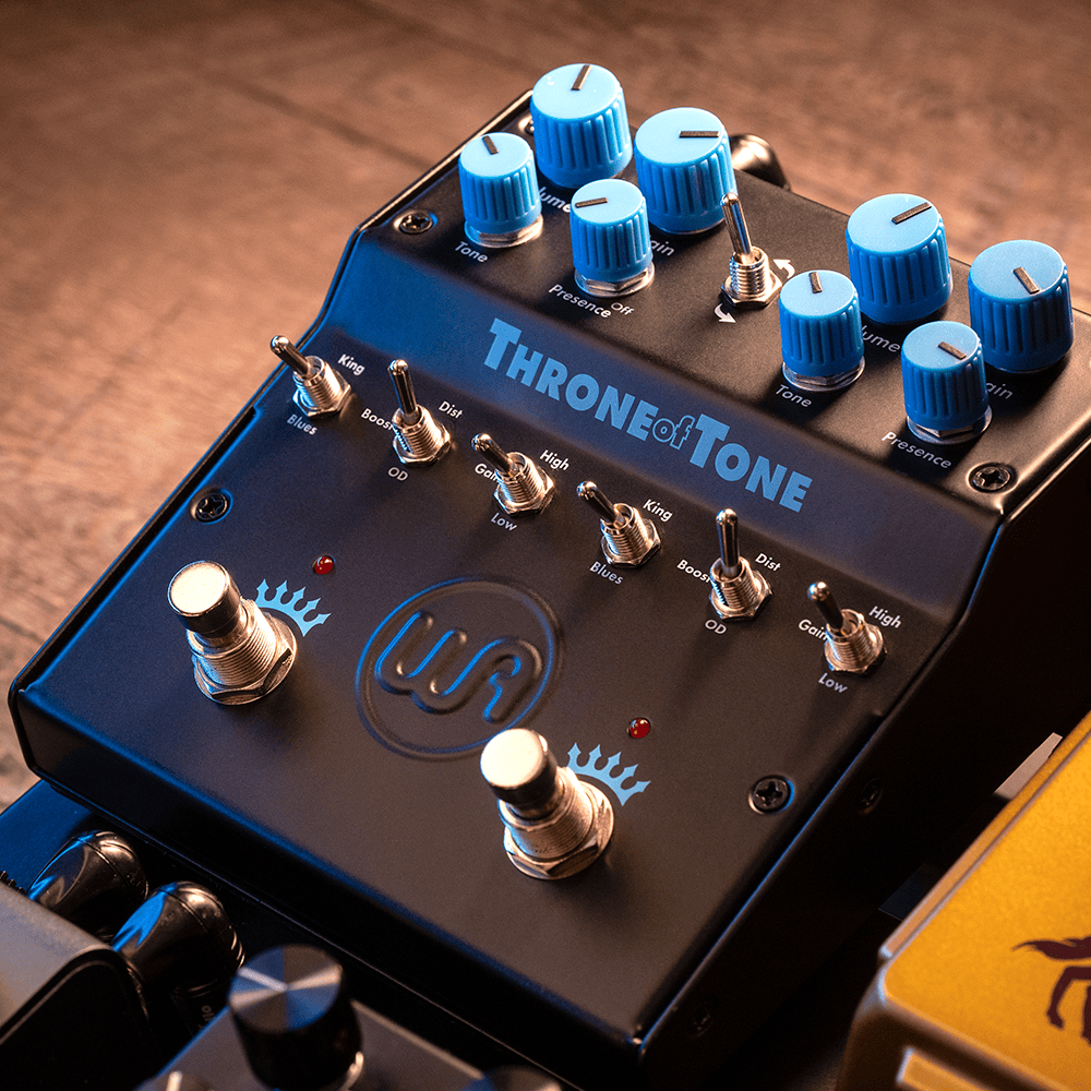 Warm Audio Throne of Tone - Two Sided, Boutique-Style Overdrive Pedal