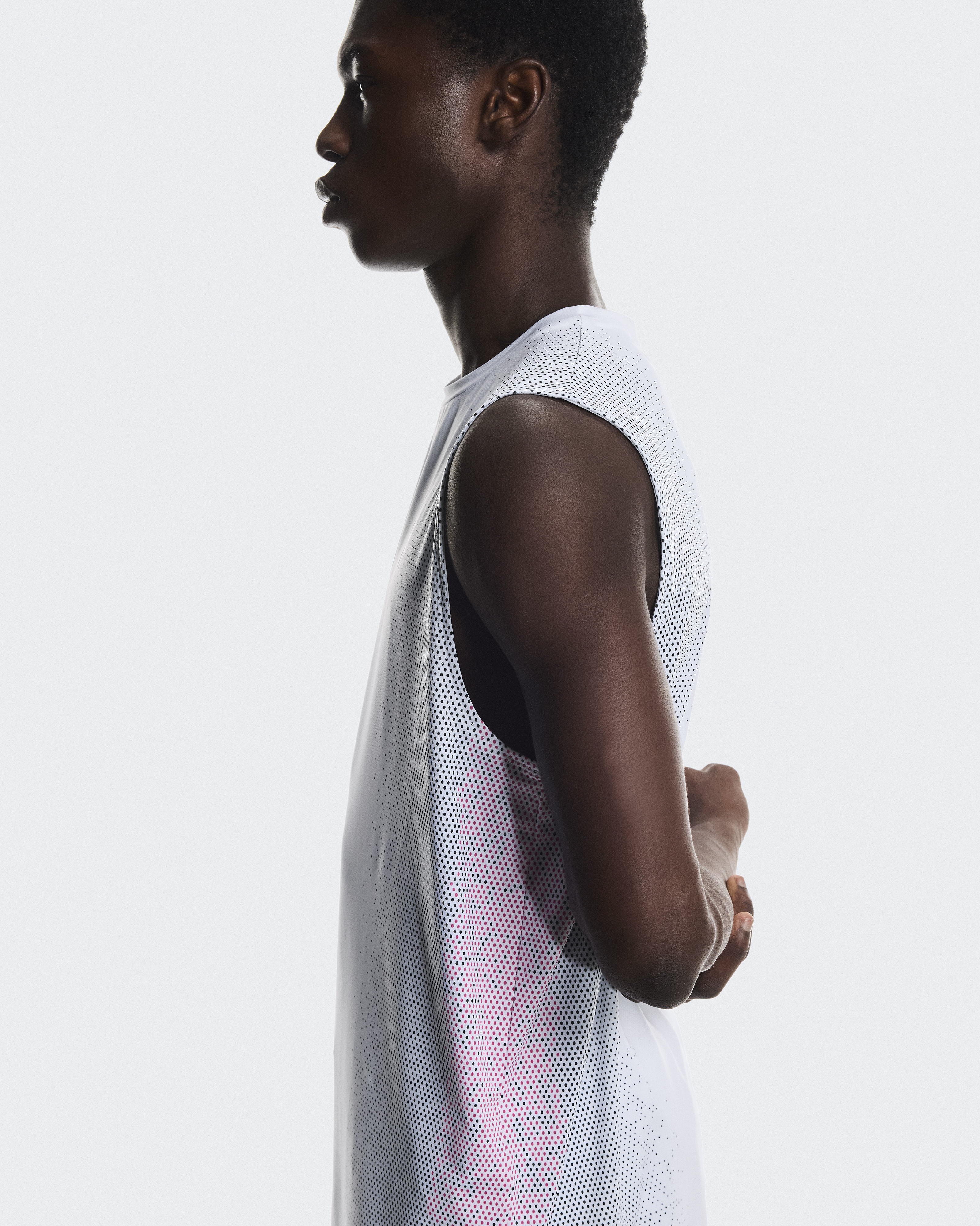 Men's Court Tank | White & Grey | On United States