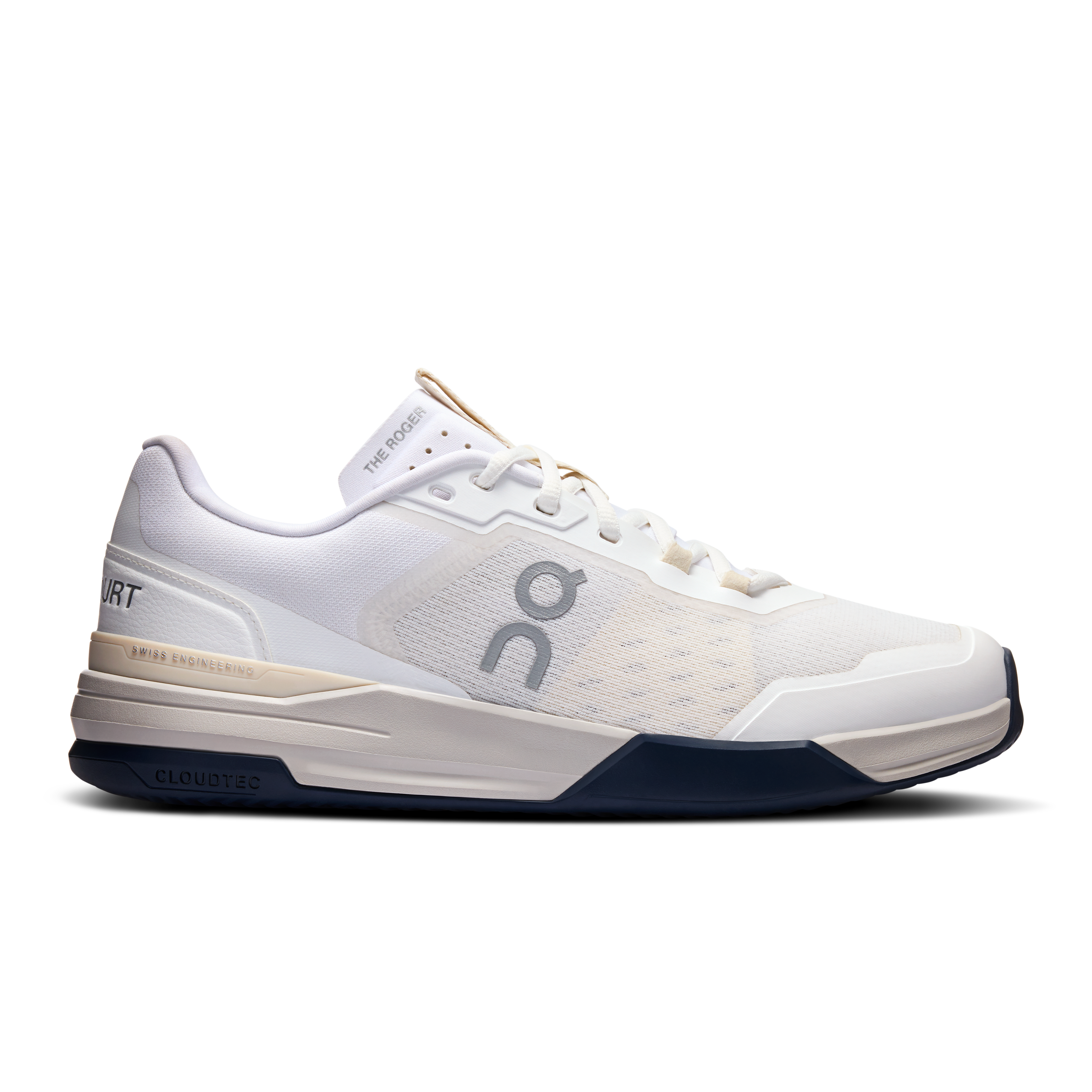 Men's THE ROGER Advantage Pro Clay | White & Beige | On United States