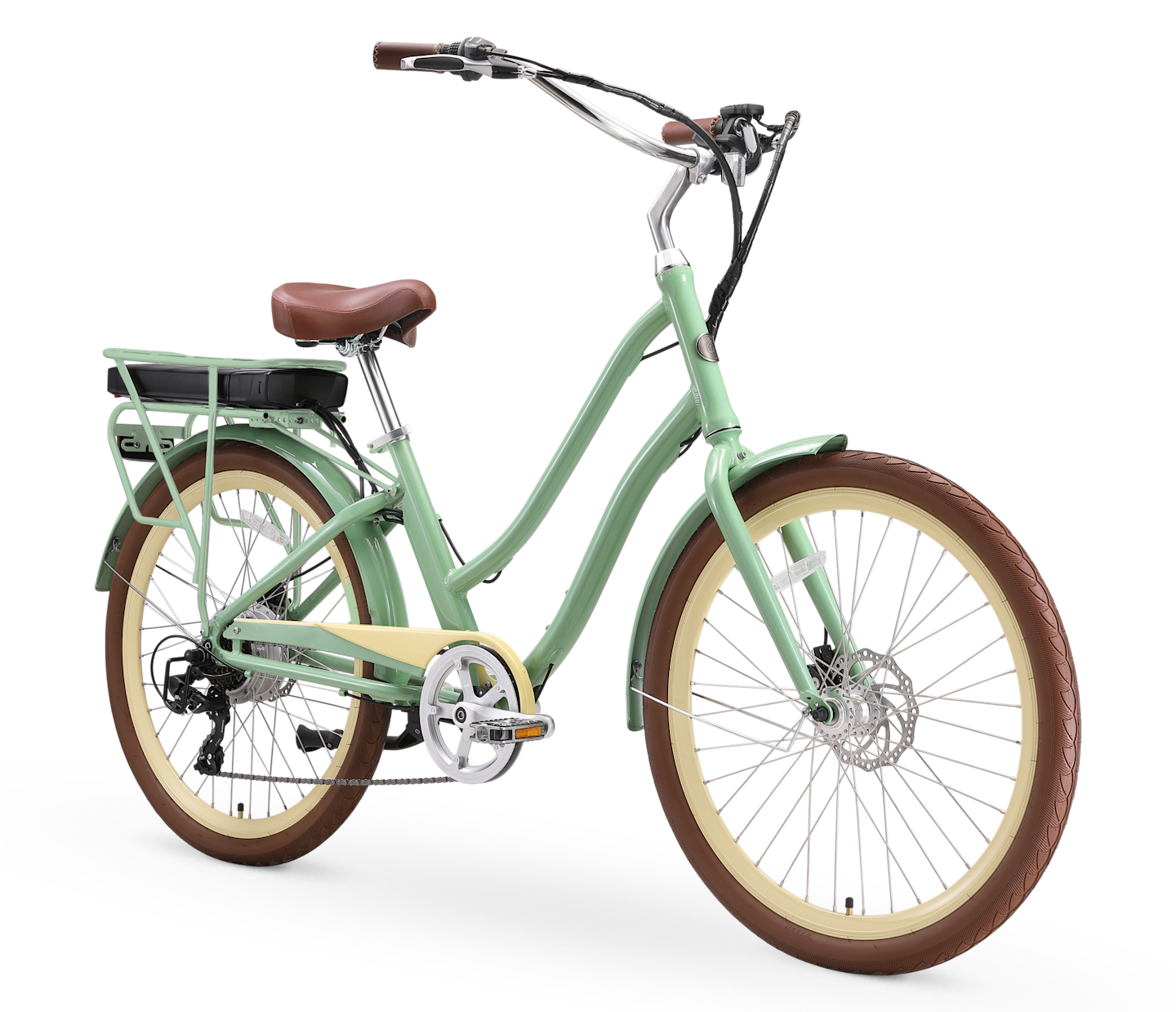 Sixthreezero Women's EVRYjourney NEW 500W Electric Touring Hybrid Bike