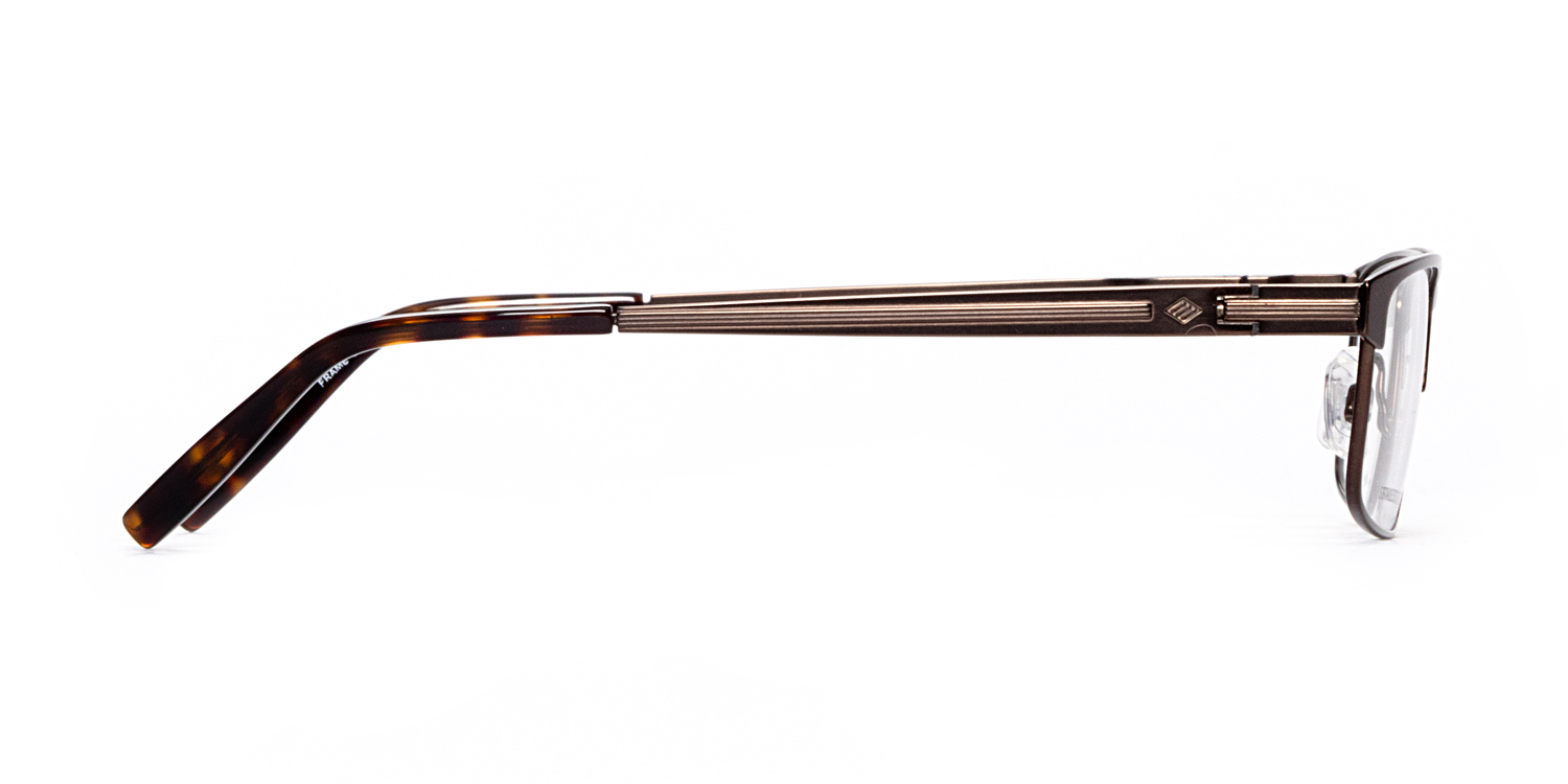 Brown JA4067 Eyeglasses | eyecarecenter