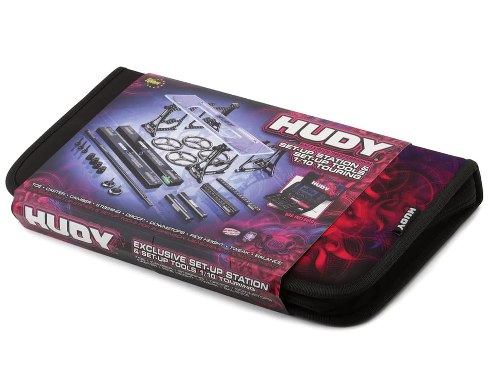 Hudy 1/10 On-Road Touring Car Set-Up Station & Set-Up Tools w
