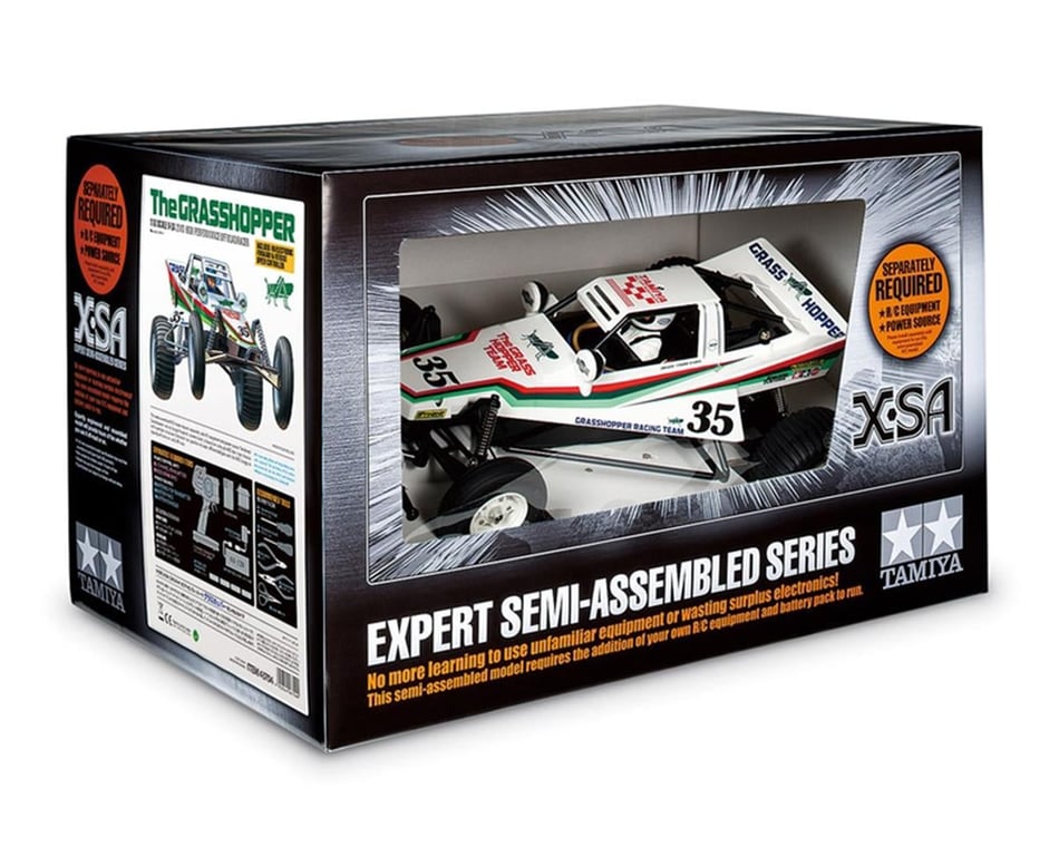 Tamiya X-SA Grasshopper 1/10 Off-Road 2WD Buggy Rolling Chassis