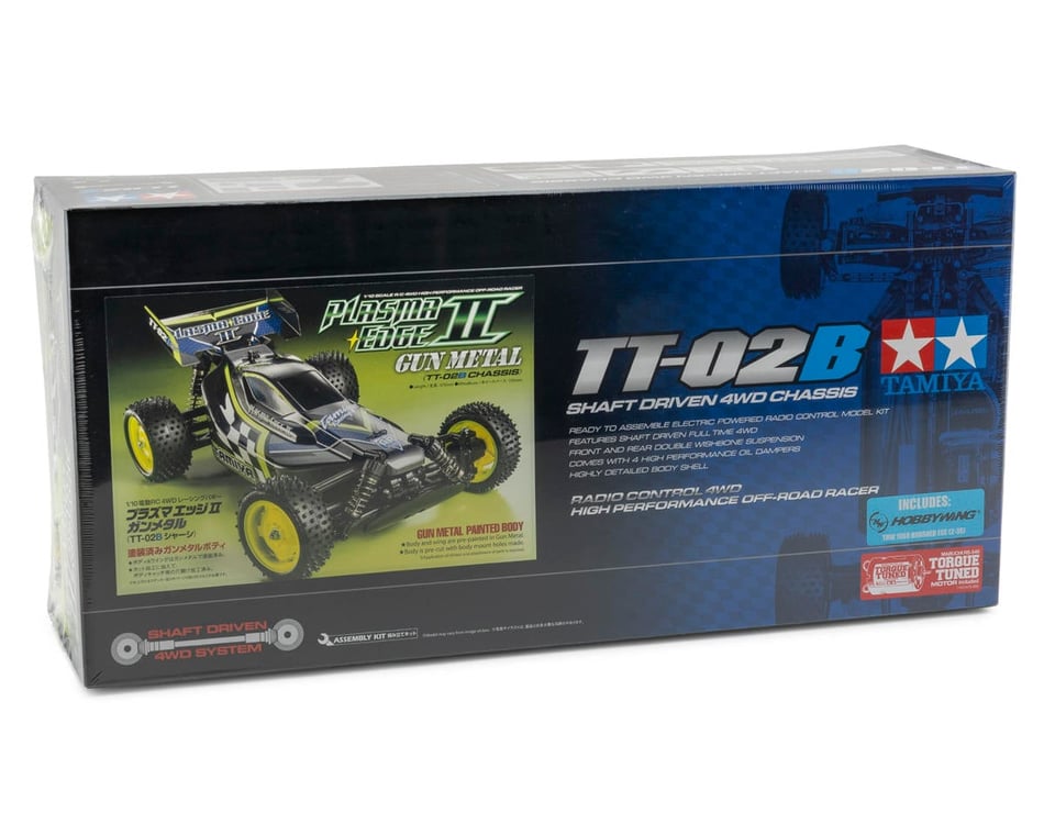 Tamiya Plasma Edge II 1/10 4WD Off-Road Buggy Kit (Gun Metal) (TT