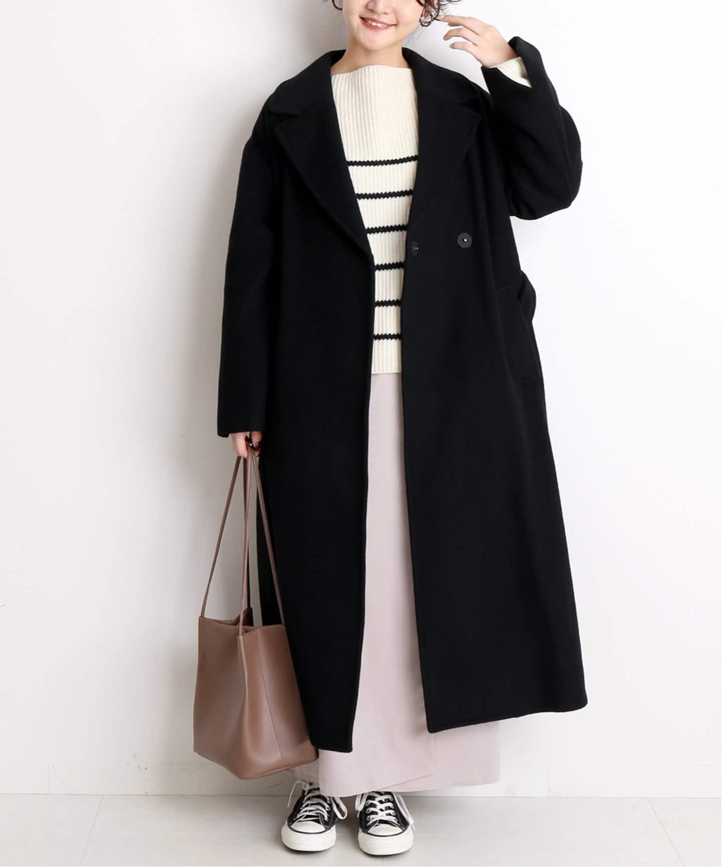 SLOBE IENA スローブイエナ】《追加2》ビックラペルビーバーコート