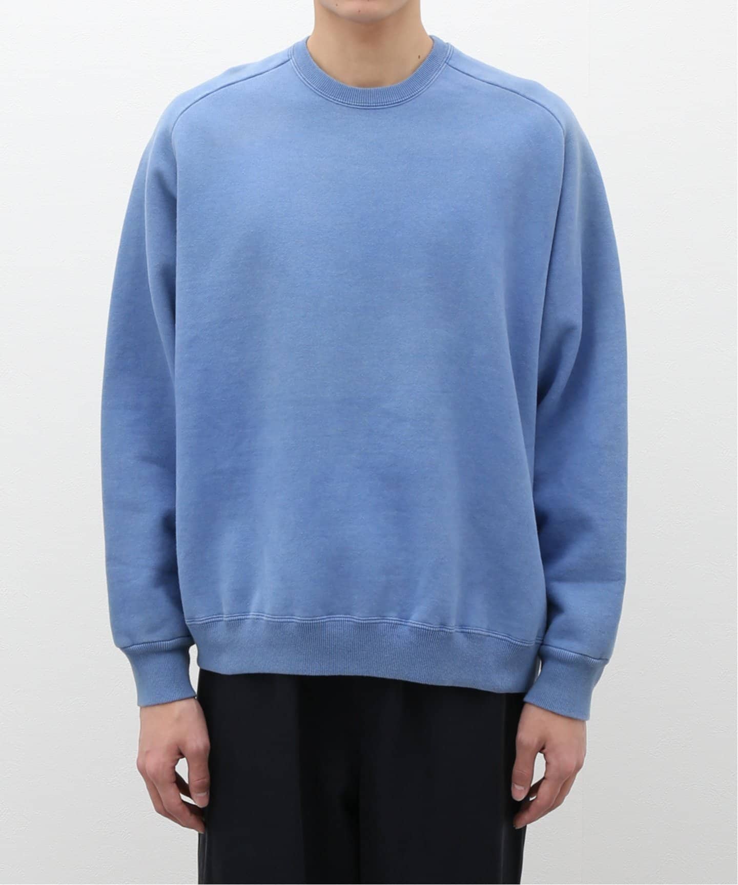 A.PRESSE Vintage Washed Sweat Shirt 22SS
