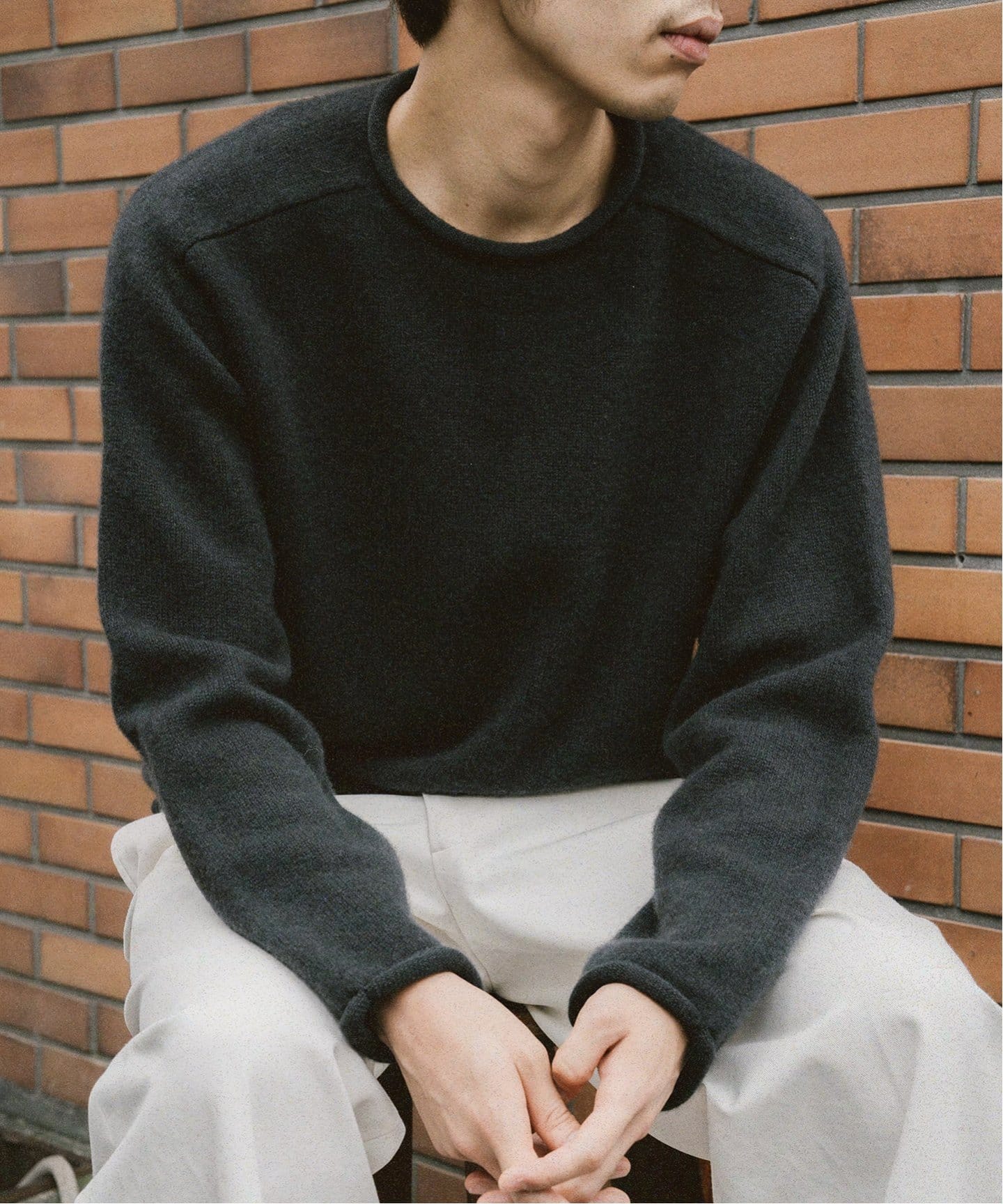 BATONER / バトナー】別注 ロール ネック ニット（ニット／セーター