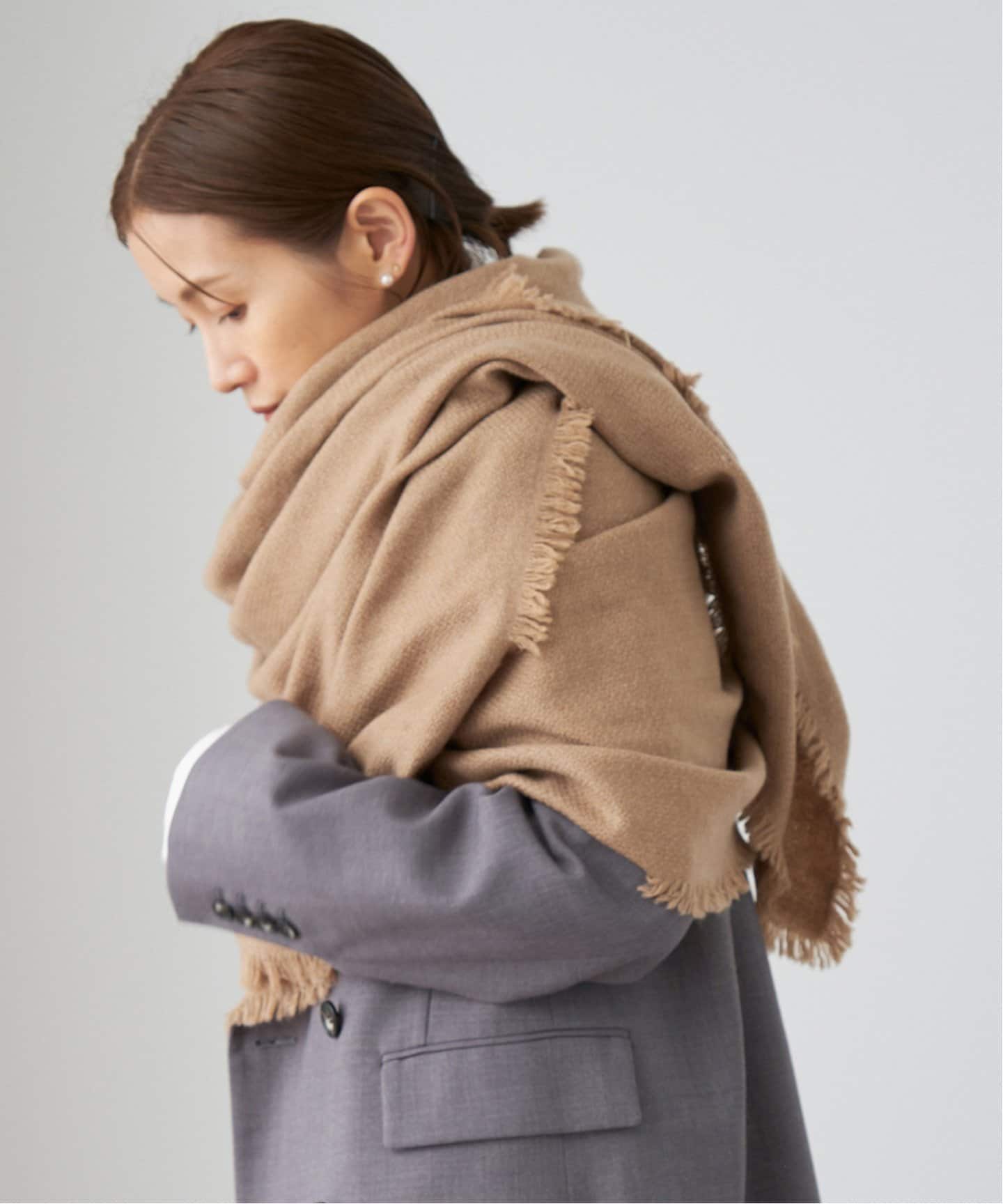 NIMNIMDUAI/ニムニムデュアイCASHMERE WOOL ストール（ストール