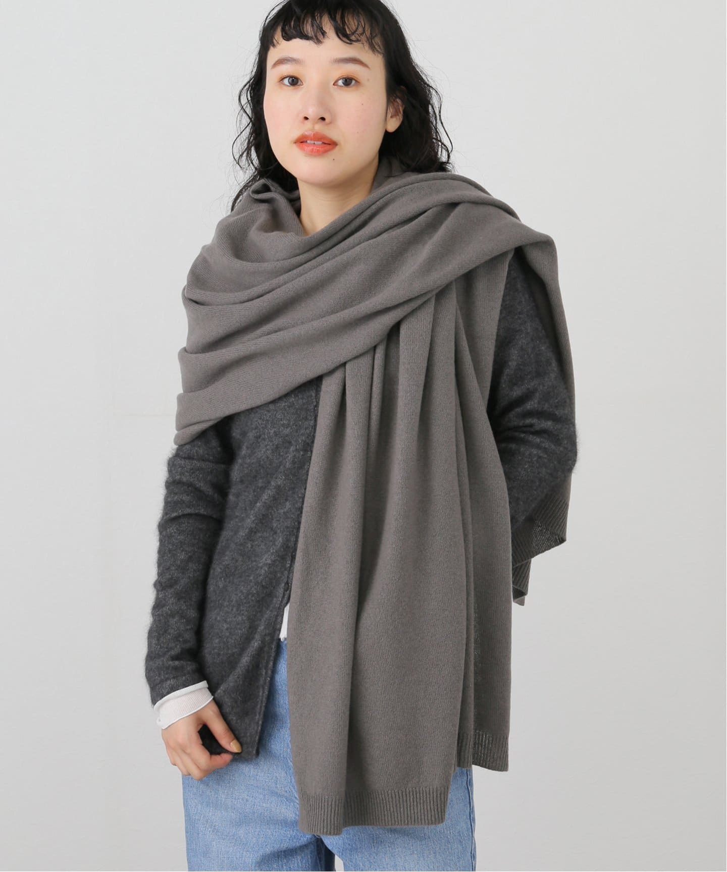 ASAUCE MELER/アソースメレ M/G CAH KNIT ストール（ストール）｜Plage