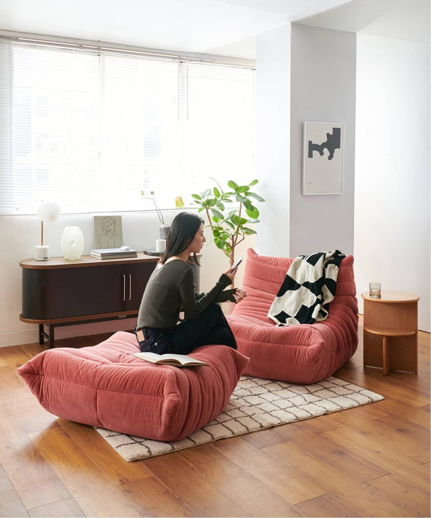 大型商品》【ligne roset/リーン・ロゼ】ROSETTOGO パフ RH461