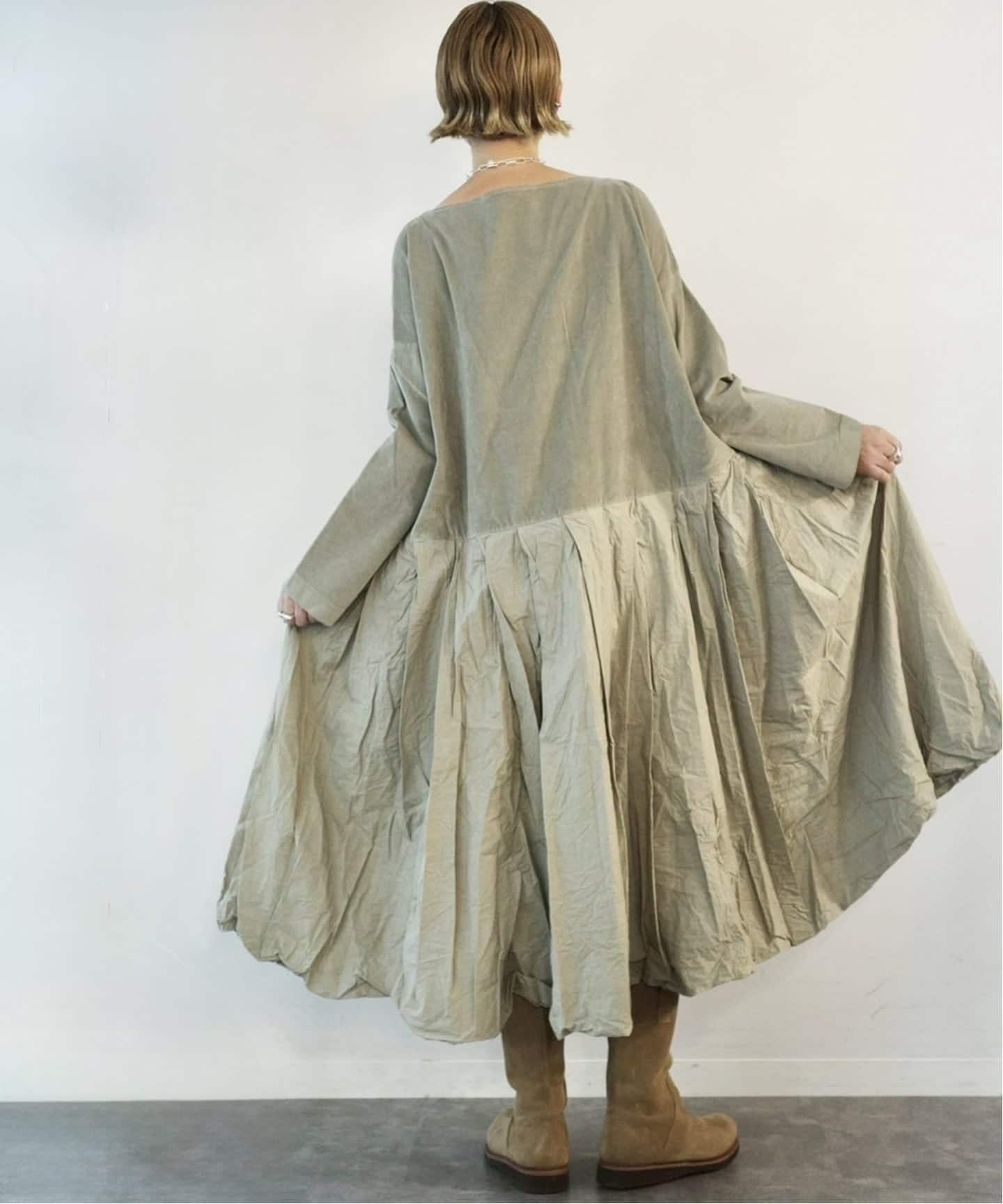 album di famiglia】BOATNECK DRESS（ワンピース）｜journal standard
