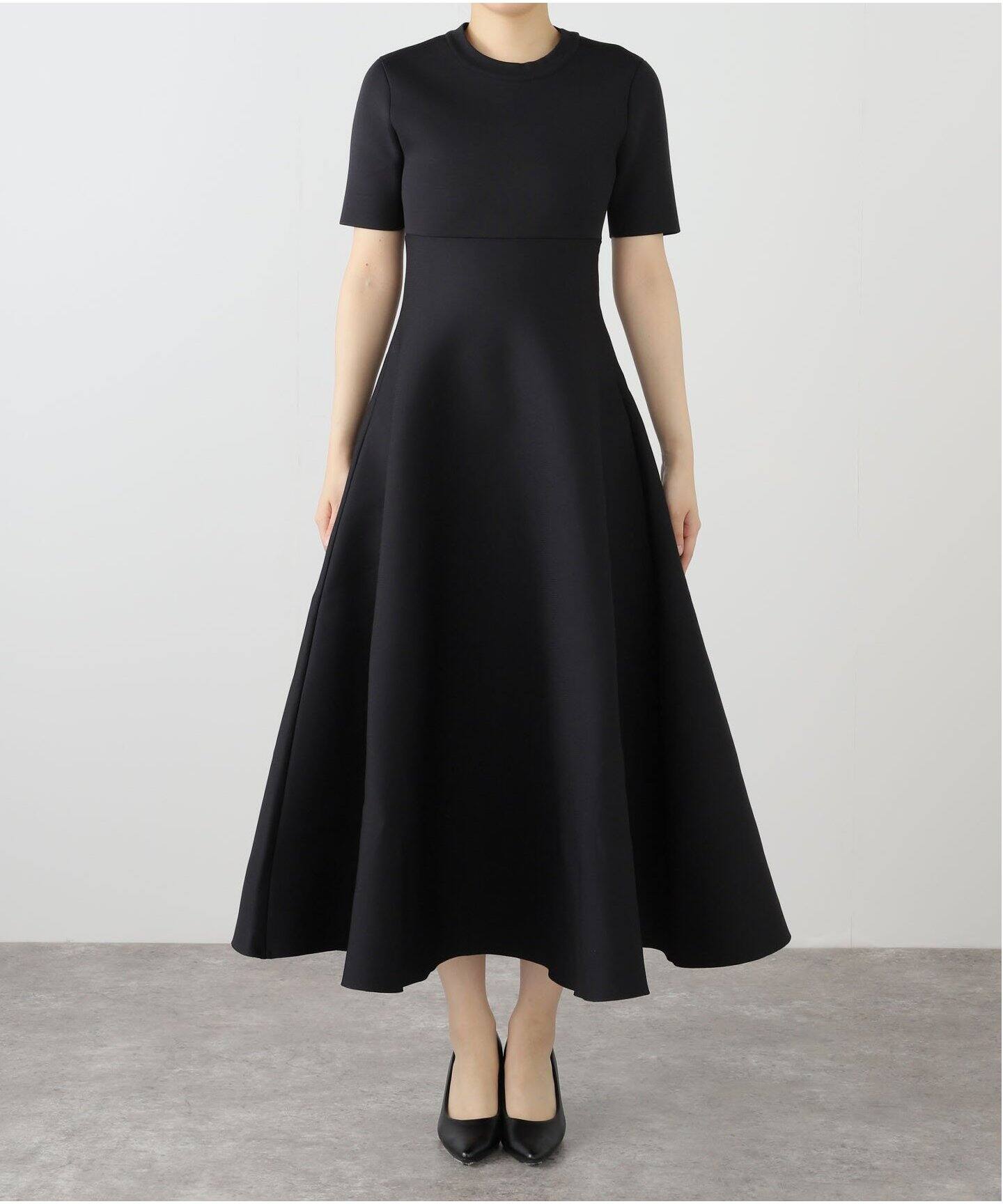 MADISONBLUE/マディソンブルー DOUBLE LACE FITFLARE DR ワンピース