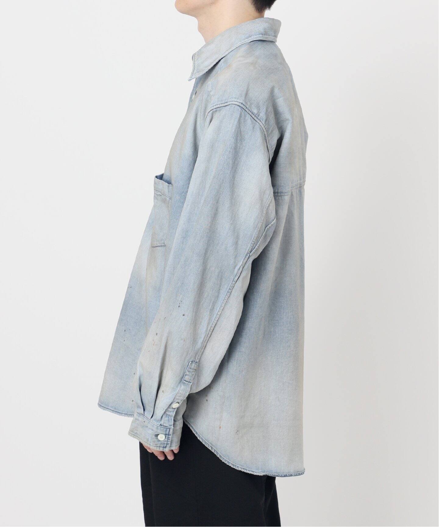 ANCELLM / アンセルム DENIM DRESS SHIRT（シャツ／ブラウス）｜WISM