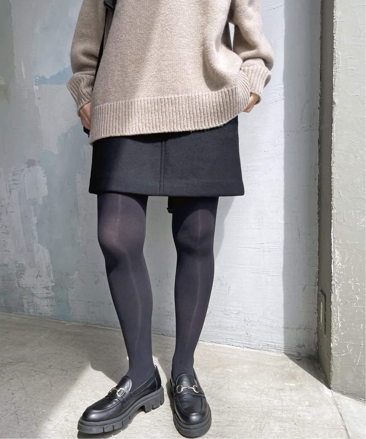 追加》メルトンAラインミニスカート（ミニスカート）｜Spick and Span