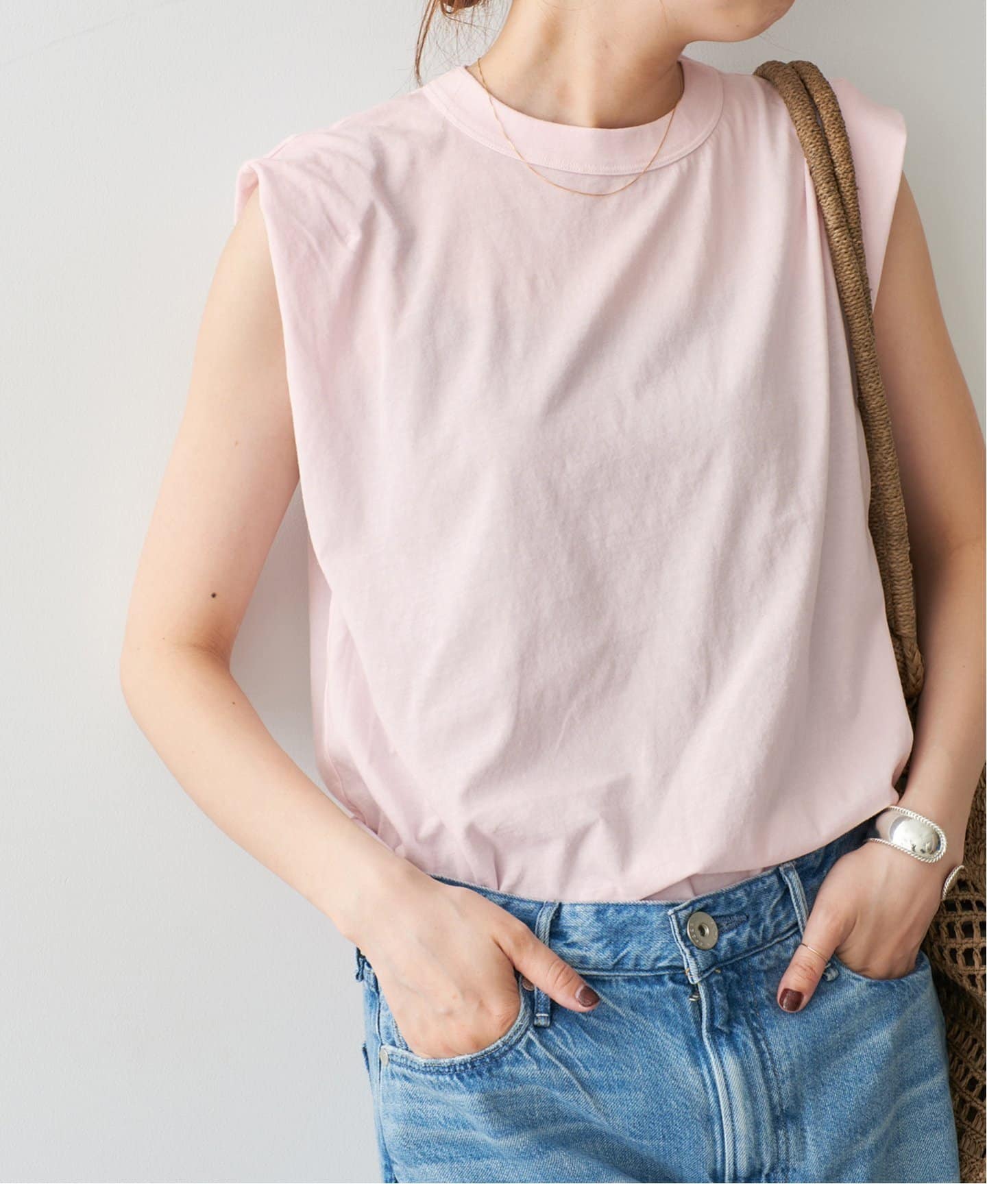 ATON/エイトン FRESCA SINGLE JERSEY TANK TOP（タンクトップ）｜Spick