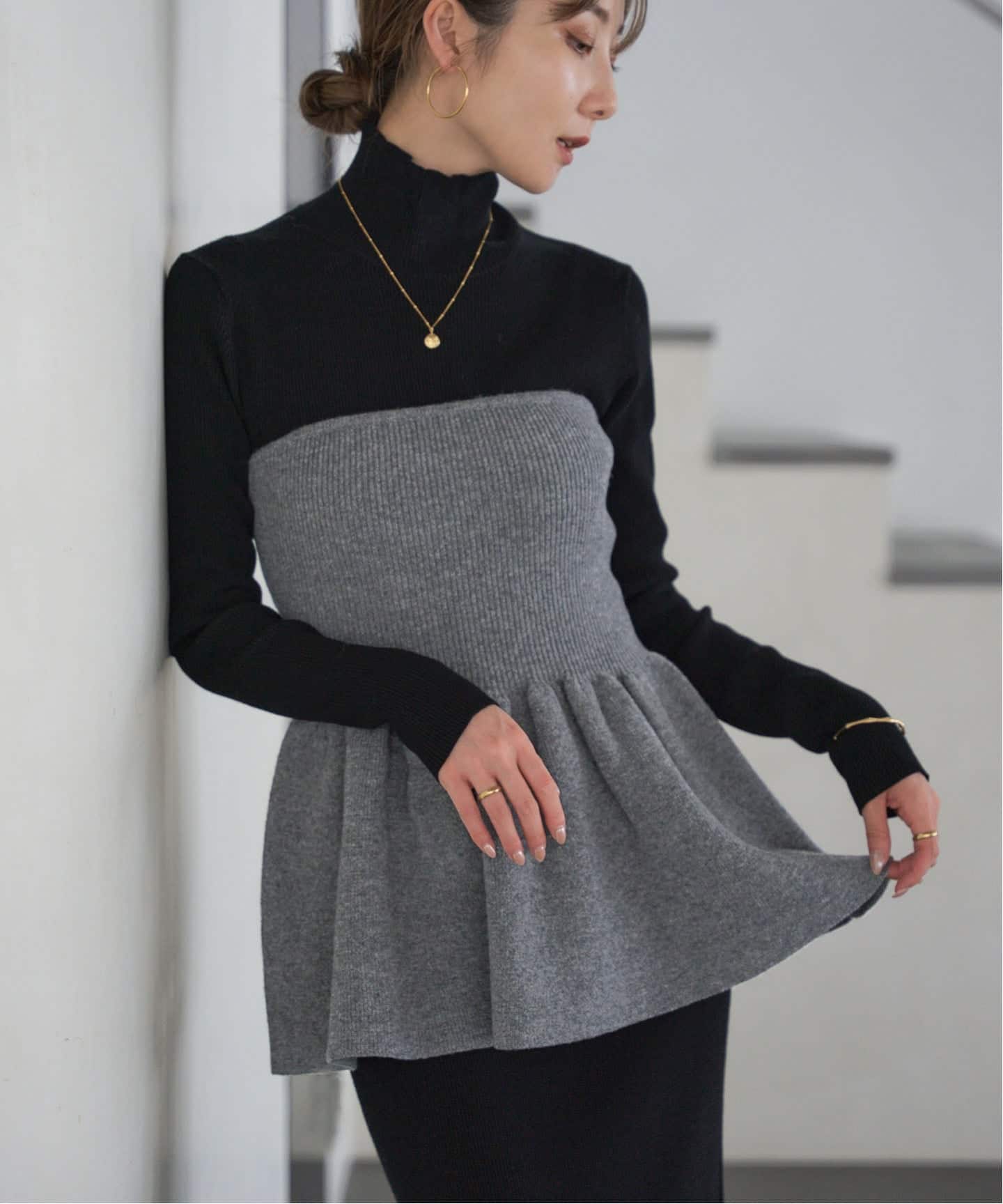 ニットビスチェ（ニット／セーター）｜NOBLE（ノーブル）の通販