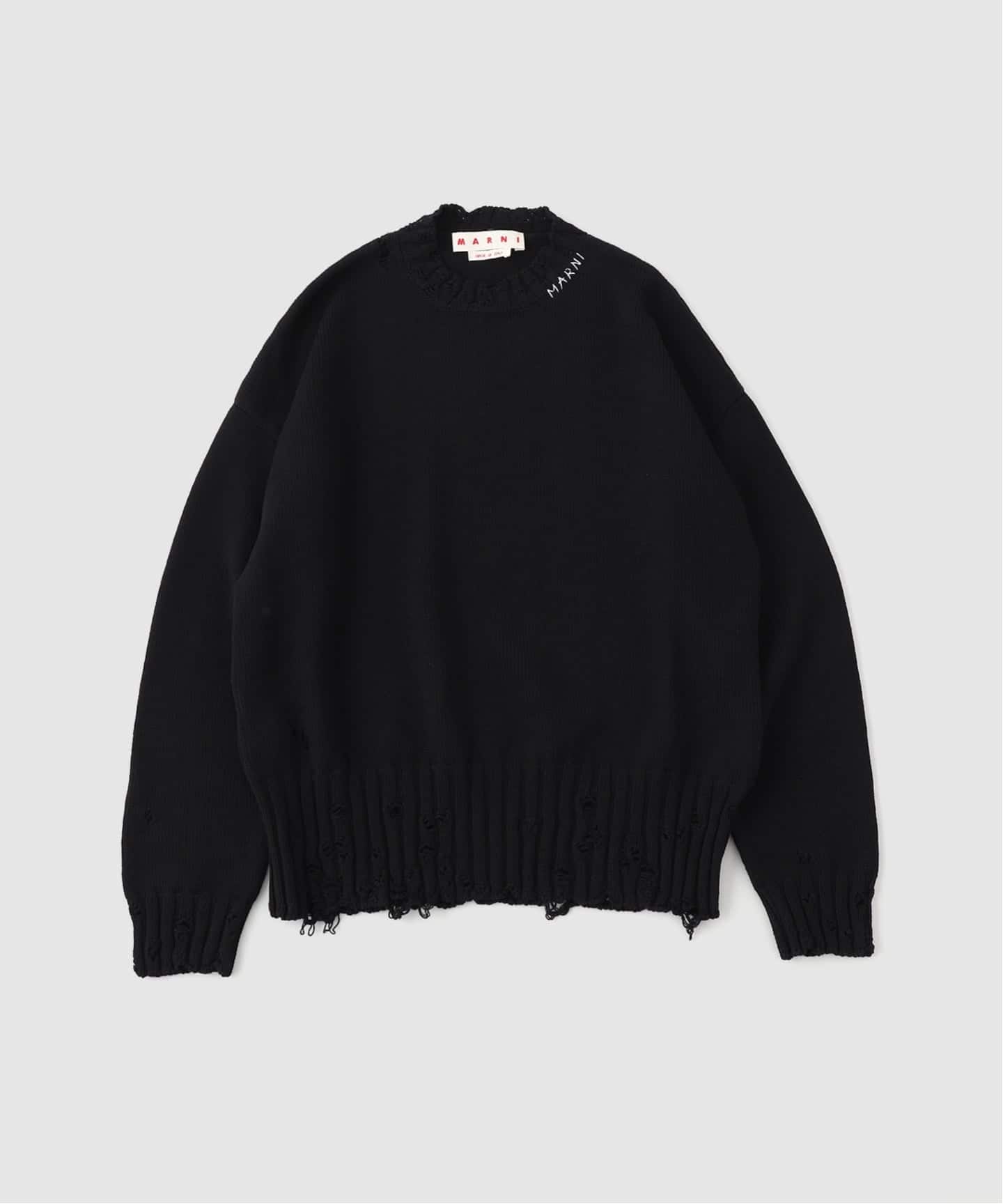 MARNI(マル二) Dishevelled C/N Sweater（ニット／セーター）｜EDIFICE